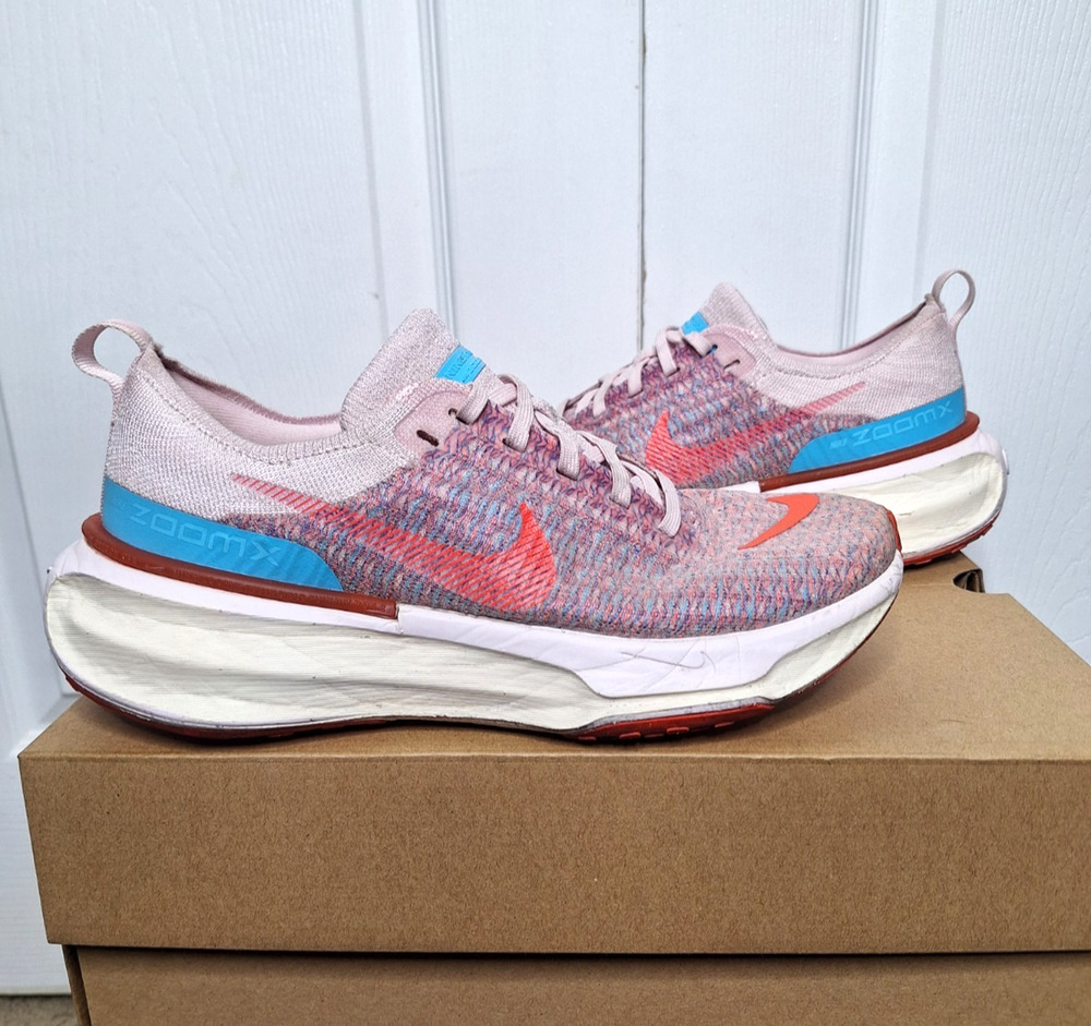 Nike ZoomX Invincible Run Flyknit 3 Pink Foam White Women's size 8.5 DR2660-600